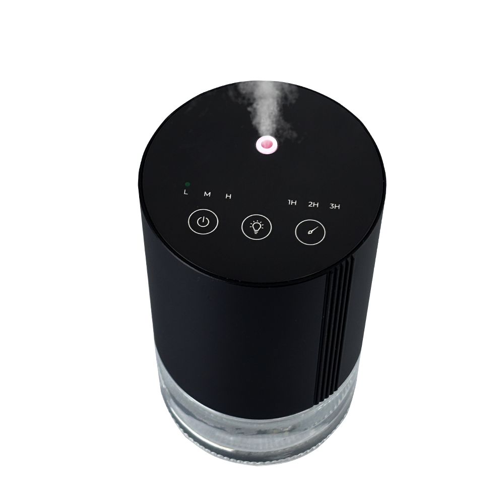 家用车载无线扩香机｜无水冷雾技术｜Type-C便携充电 ｜5ml-100ml随心切换｜100ml通用瓶设计｜48小时续航