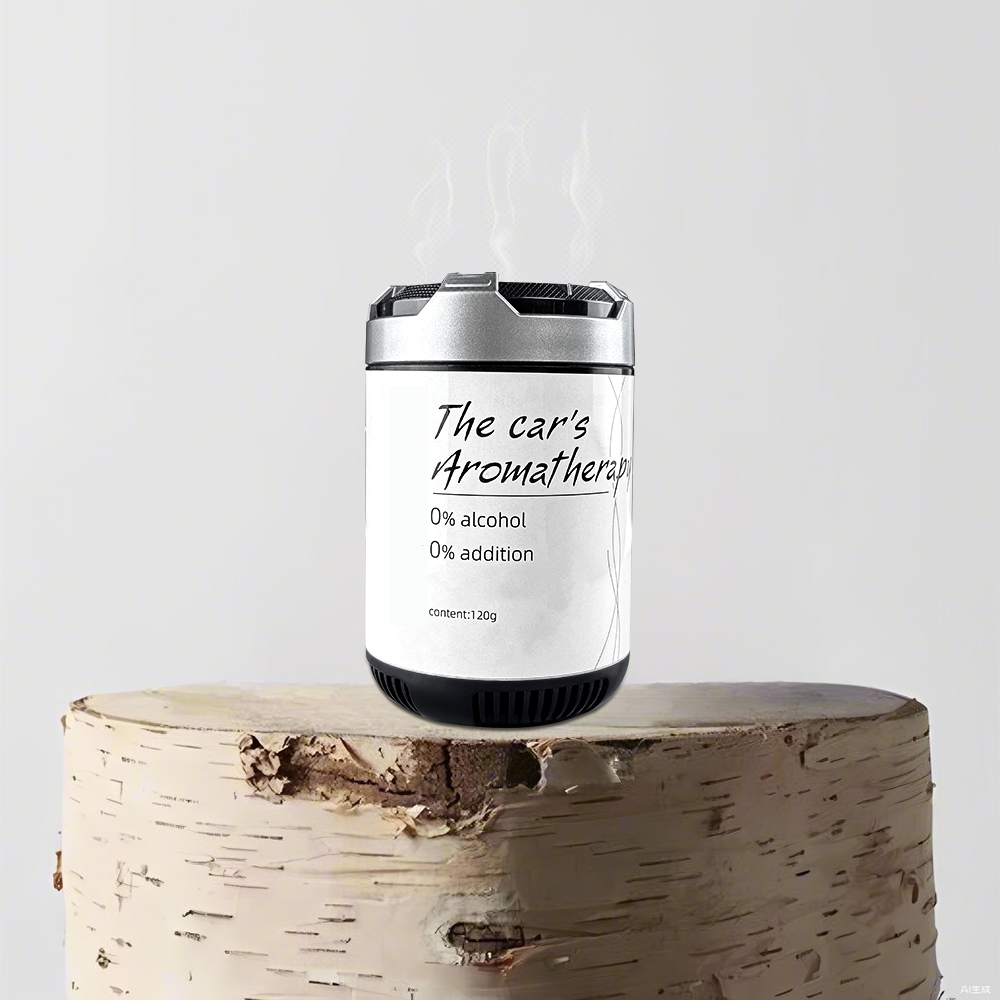 Solid Car Cup Perfume – Long-Lasting Natural Plant Fragrance Air Freshener